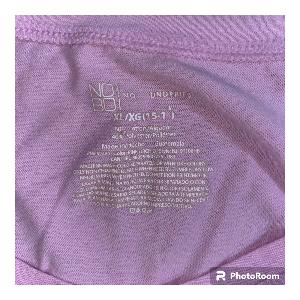 ♥️ NOBO XL Pink short sleeve tee - Picture 7 of 9